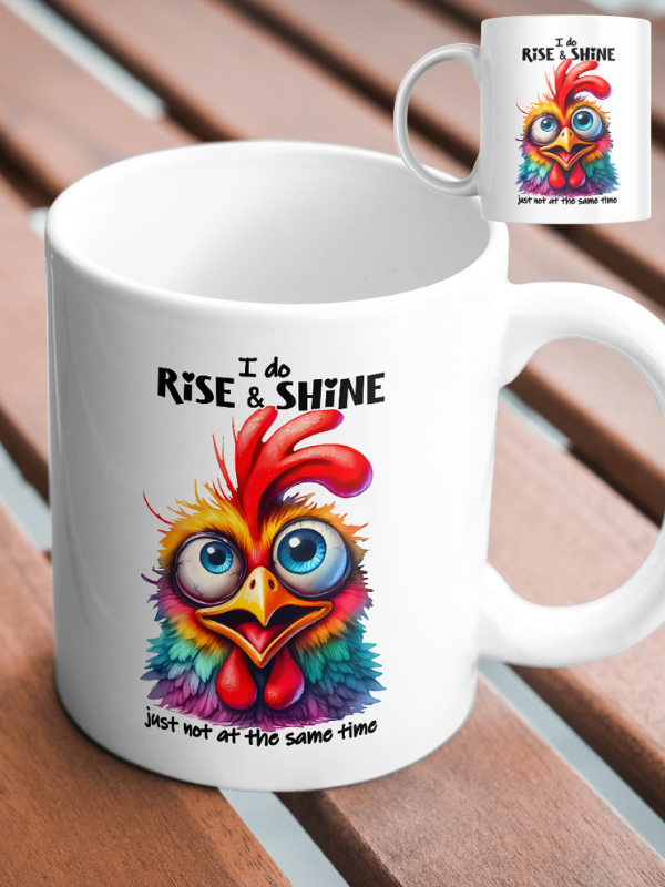 Kubek KOGUT - "I do RISE & SHINE.."