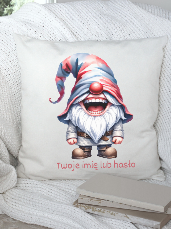 Poduszka GNOMY - Wesoły skrzat #1