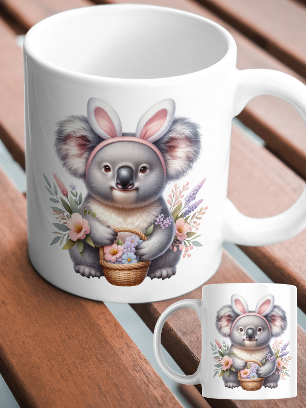 Kubek WIELKANOC - Koala z uszkami