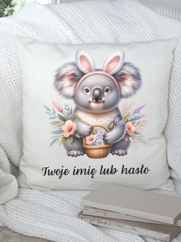 Poduszka WIELKANOC - Koala z uszkami