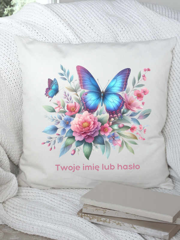 Poduszka MOTYLE - motyl #19