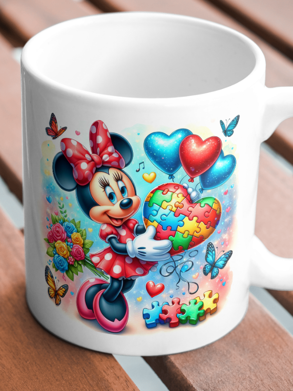 Kubek Myszka Minnie - seria autyzm