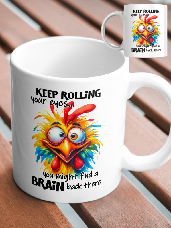 Kubek KOGUT - "KEEP ROLLING.."