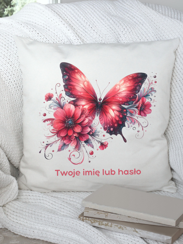 Poduszka MOTYLE - motyl #26