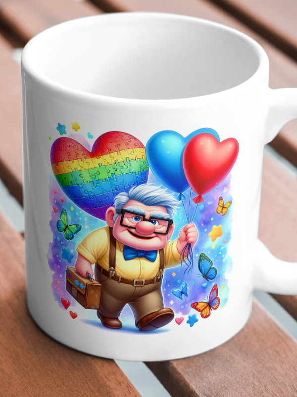 Kubek Odlot, Carl Fredricksen #3 - seria autyzm