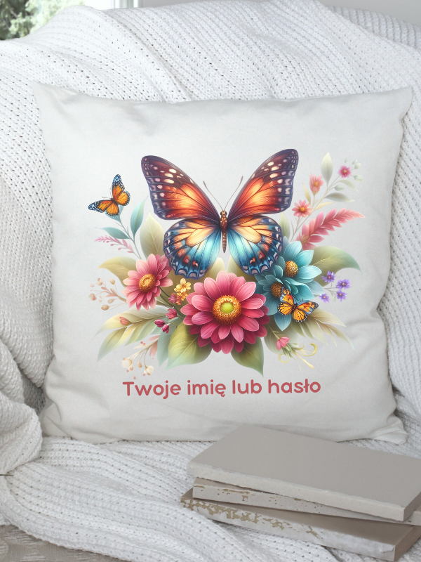 Poduszka MOTYLE - motyl #37