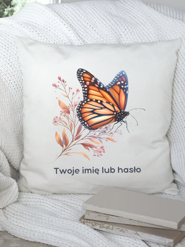 Poduszka MOTYLE - motyl #38