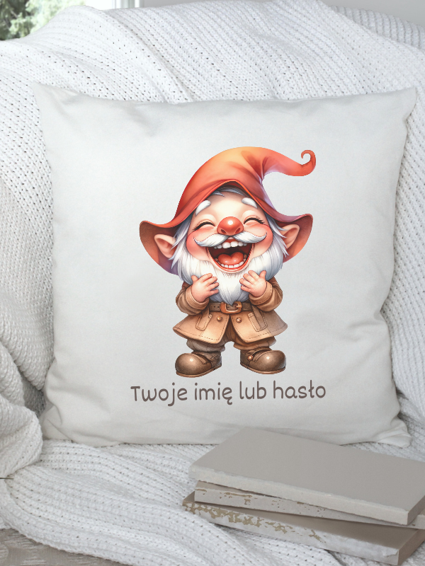 Poduszka GNOMY - Wesoły skrzat #5