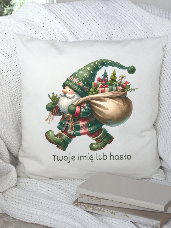 Poduszka GNOMY - Świąteczny skrzat #25