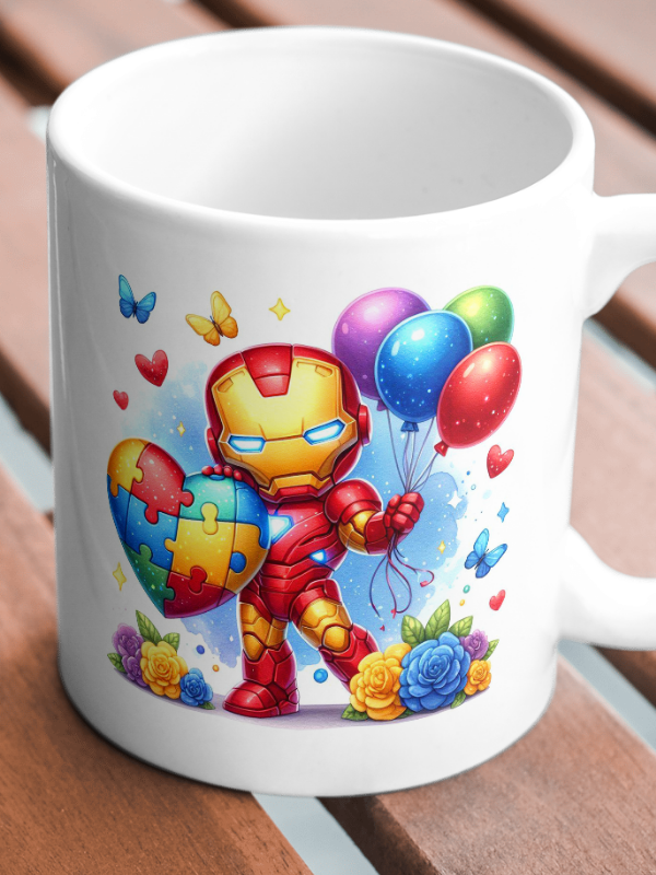 Kubek Iron Man - seria autyzm