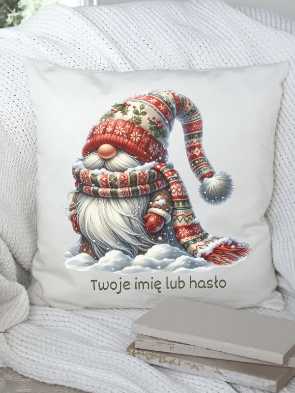 Poduszka GNOMY - Świąteczny skrzat #30