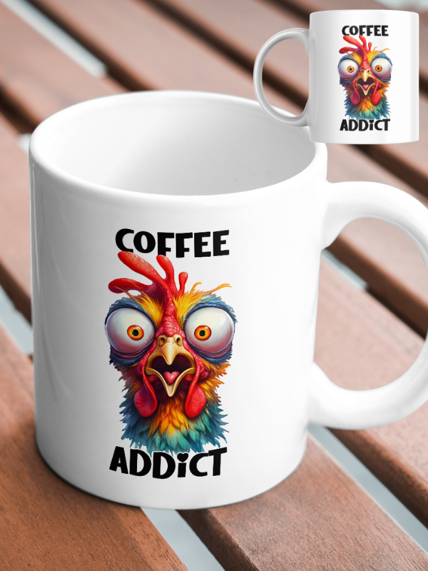 Kubek KOGUT - "COFFEE ADDICT"