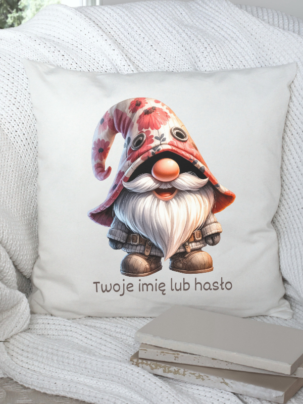 Poduszka GNOMY - Wesoły skrzat #8