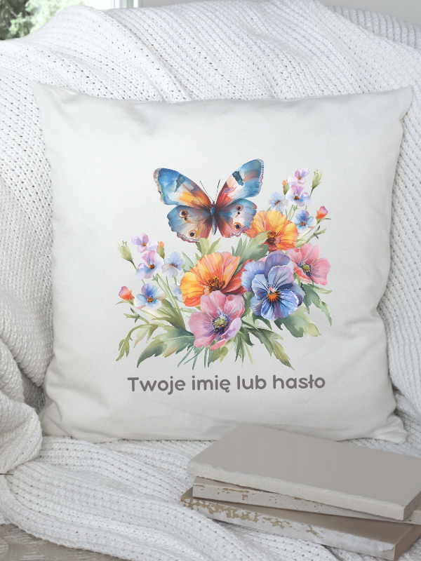 Poduszka MOTYLE - motyl #77