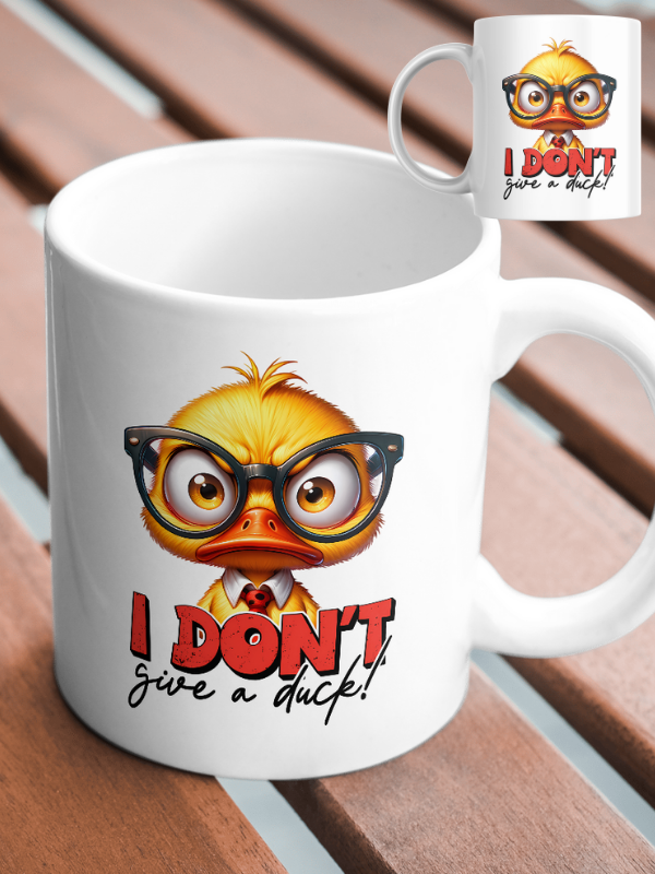 Kubek Kaczka - "I DON'T give a duck"