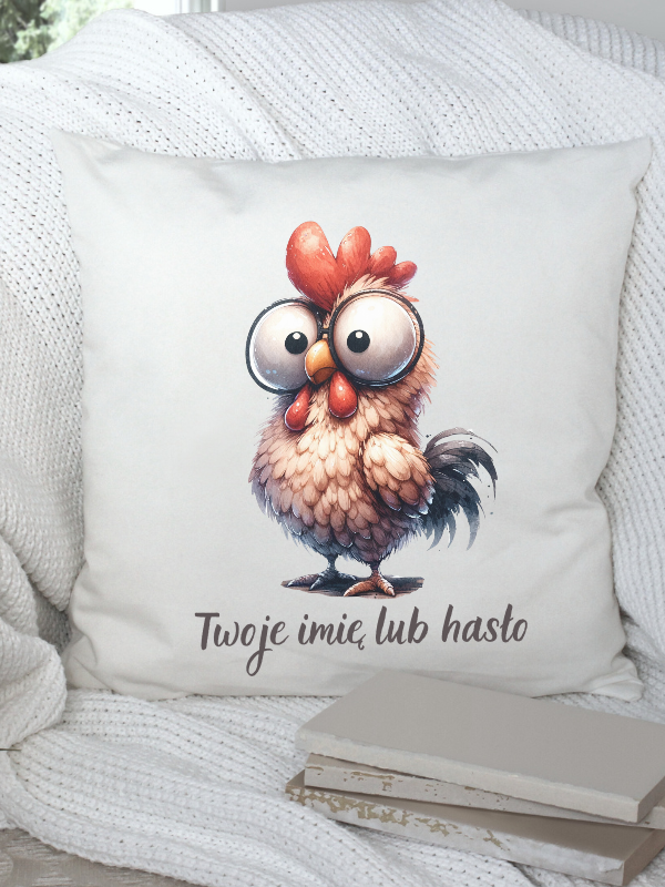 Poduszka PTAKI - meksykański kogut