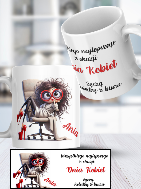 Kubek na DZIEŃ KOBIET - edycja biurowa #4