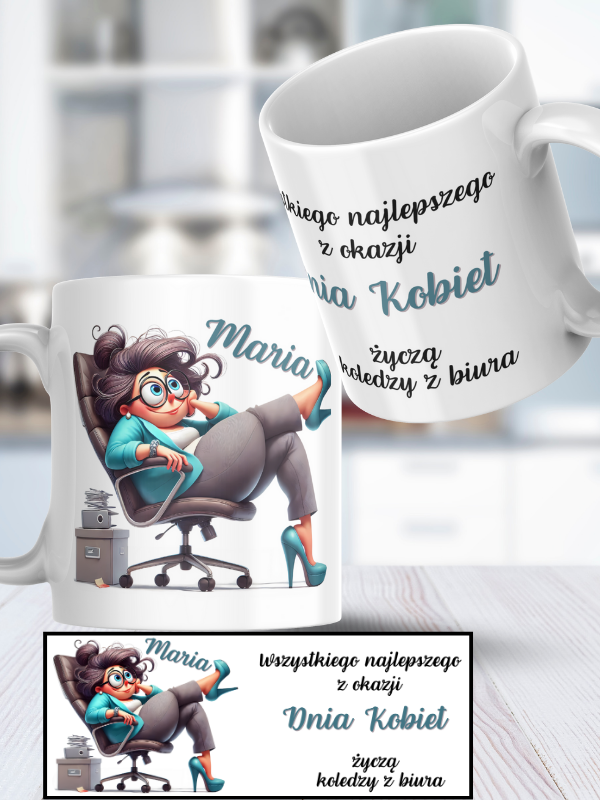 Kubek na DZIEŃ KOBIET - edycja biurowa #5