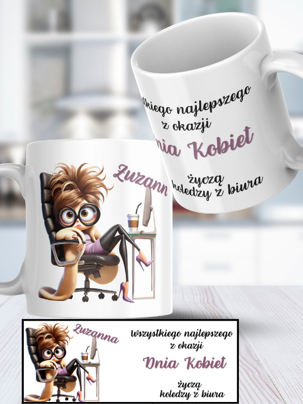 Kubek na DZIEŃ KOBIET - edycja biurowa #6