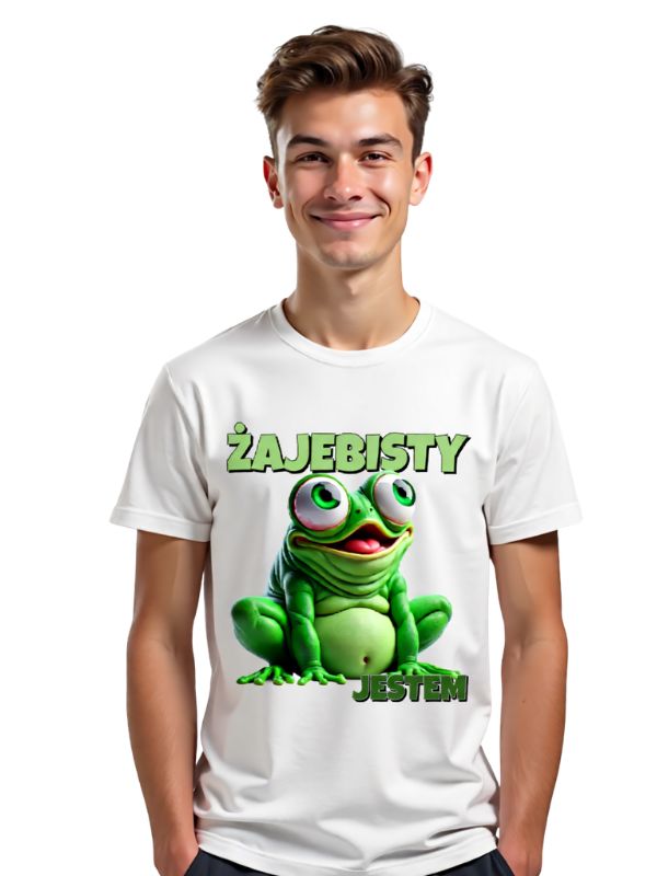 Koszulka - ŻAJEBISTY JESTEM - ŻABA