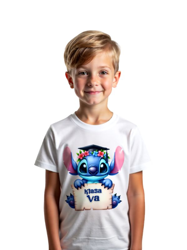 Koszulka - Stitch na zakończenie szkoły