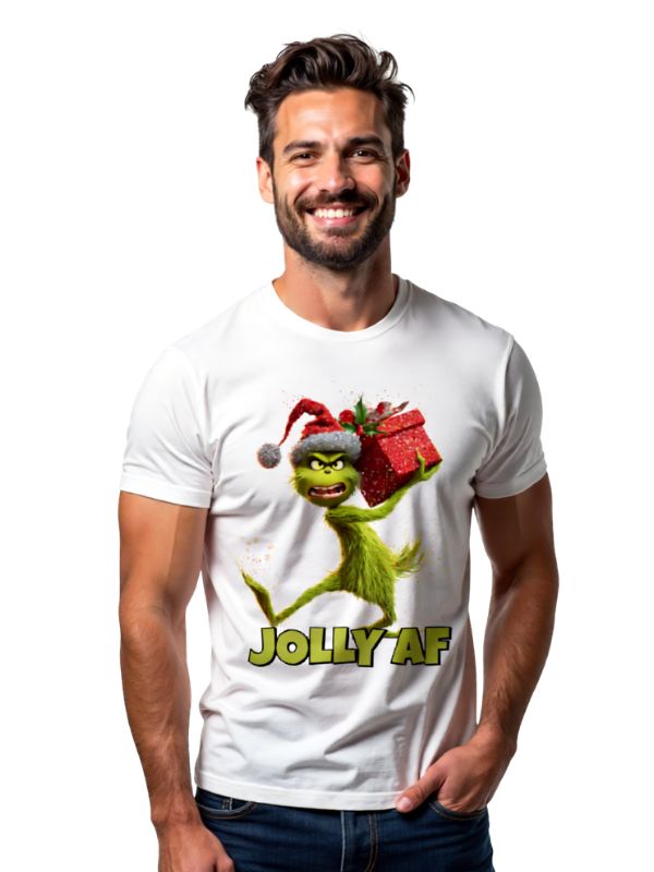 Koszulka - GRINCH - JOLLY AF